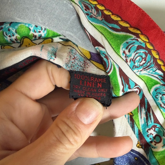 Vintage Jerri Sherman 100% Linen Nautical jacket • Women’s size 6 - Picture 10 of 11